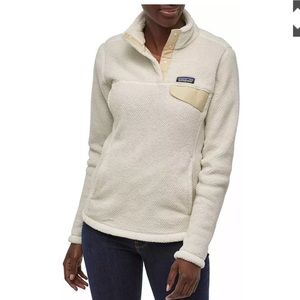 Patagonia White Fleece Women’s Jacket